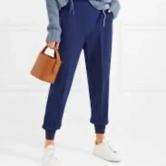 STELLA MCCARTNEY Julia elasticated-cuff cady trousers - Picture 2 of 4